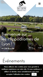 Mobile Screenshot of leshippodromesdelyon.fr